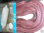 Fender Lines 3/8" X 6FT Eye Splice Burgundy 2PAC 40981 Seachoice Marine Parts. Fixed Price $18.95.