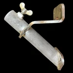 Evermount Magnum 1.5" Heavy Duty Flag Pole Bracket Made In Usa Galvanized. Fixed Price $120.00.